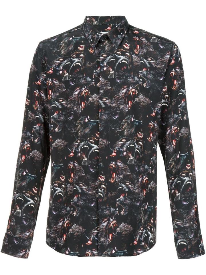 Givenchy Baboon Print Shirt