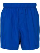 Ermenegildo Zegna Elasticated Waist Swim Shorts - Blue