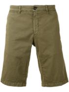 Moncler - Chino Shorts - Men - Cotton/spandex/elastane - 50, Green, Cotton/spandex/elastane