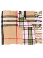 Burberry Giant Check Scarf - Pink