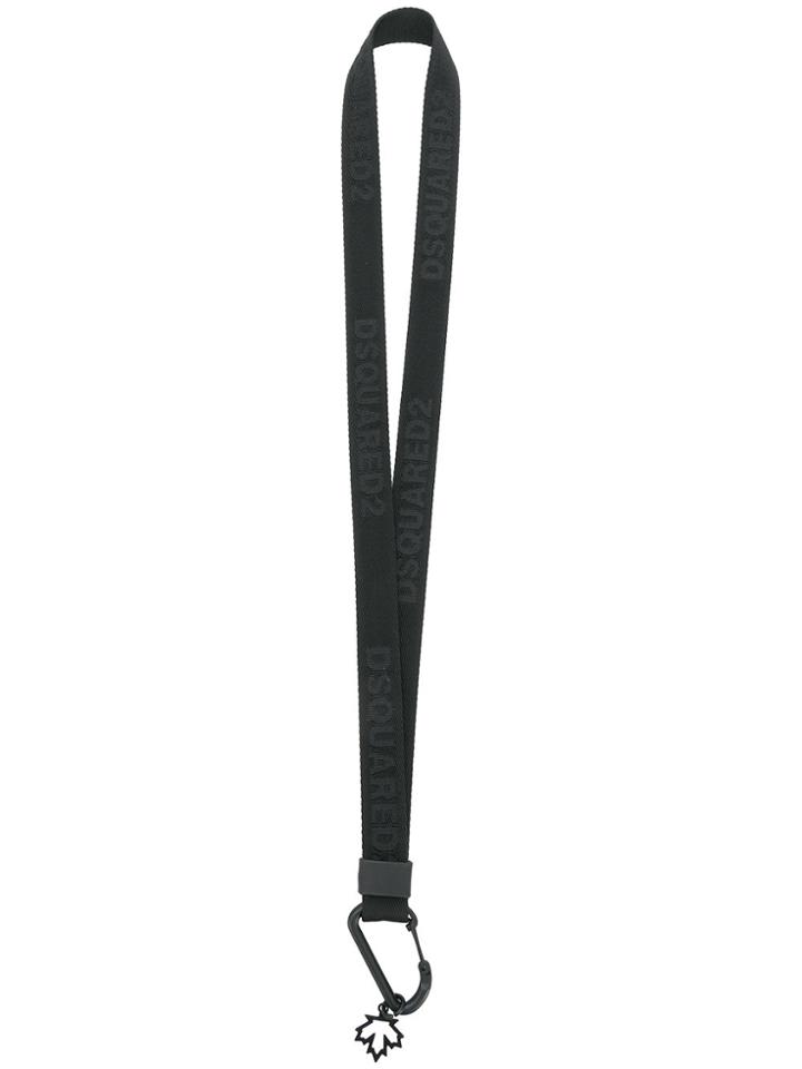 Dsquared2 Maple Leaf Necklace - Black