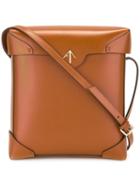 Manu Atelier Pristine Crossbody Bag, Women's, Brown, Calf Leather