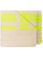 Aessai Aessai Neon Yel Blnkt Merino Scrf - Nude & Neutrals