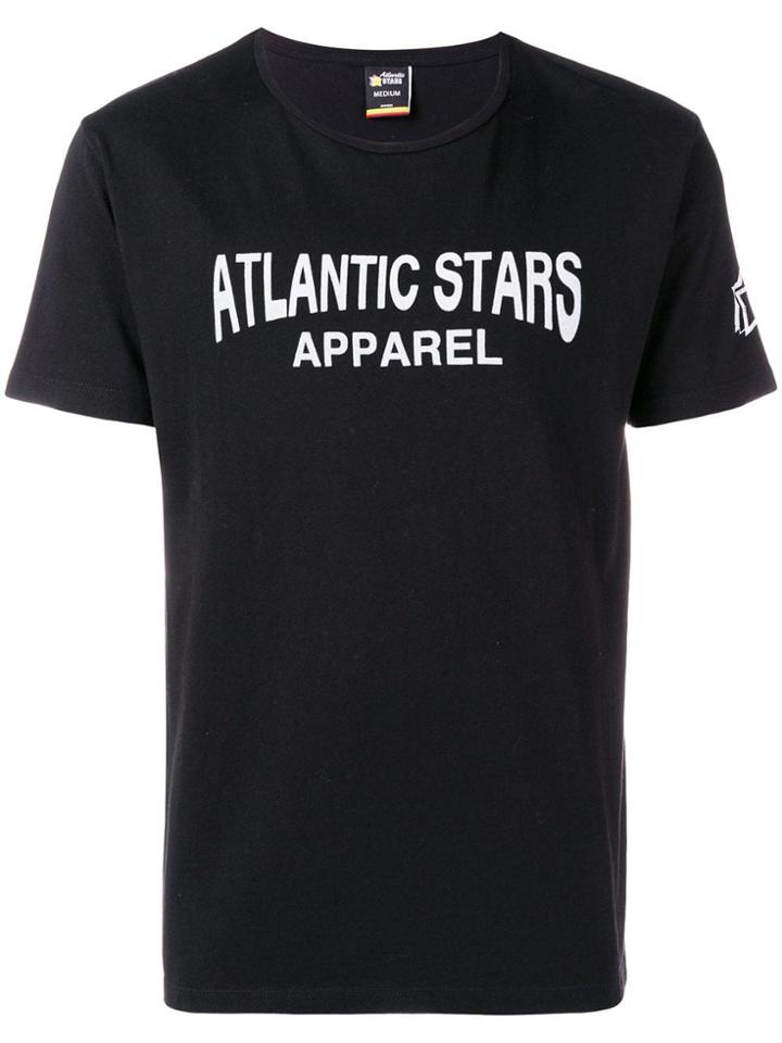 Atlantic Stars Logo Print T-shirt - Black