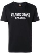 Atlantic Stars Logo Print T-shirt - Black