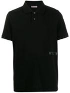Moncler Logo-print Polo Shirt - Black