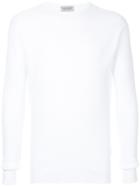 Maison Flaneur Exposed Seam Detail Jumper - Black