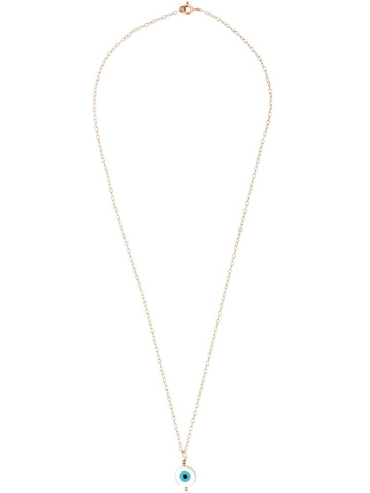 Ileana Makri Mother Of Pearl Eyeball Necklace