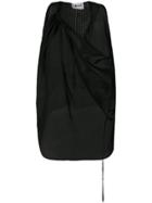 Lost & Found Rooms Draped Net Tank Top - Black