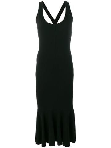 Dolce & Gabbana Pre-owned Long Fitted Dress - Black