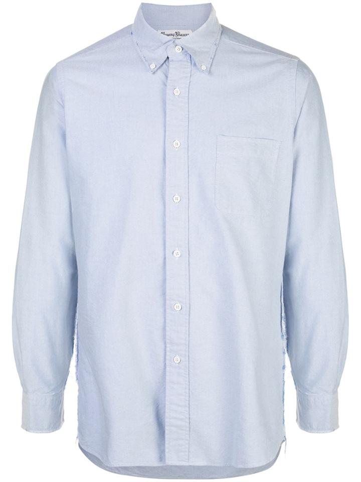 Rowing Blazers Rowing Blazers Distressedoxford Blue Cotton