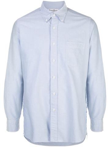 Rowing Blazers Rowing Blazers Distressedoxford Blue Cotton