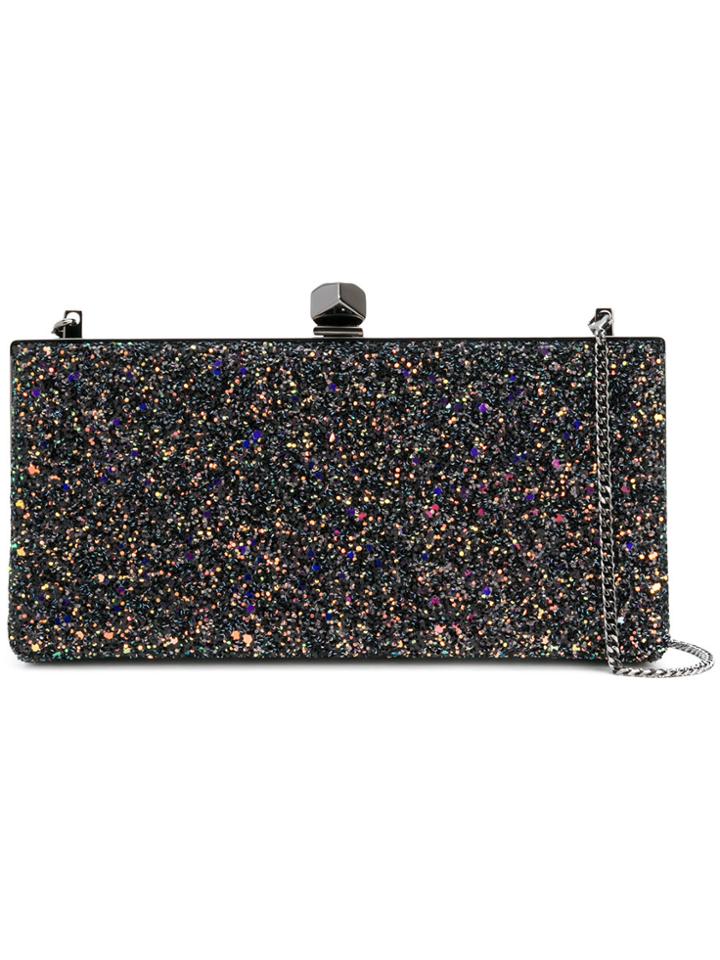 Jimmy Choo Celeste Glittered Clutch - Multicolour