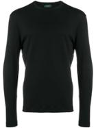 Zanone Classic Sweatshirt - Black
