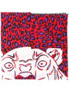 Kenzo Patterns Scarf - Red