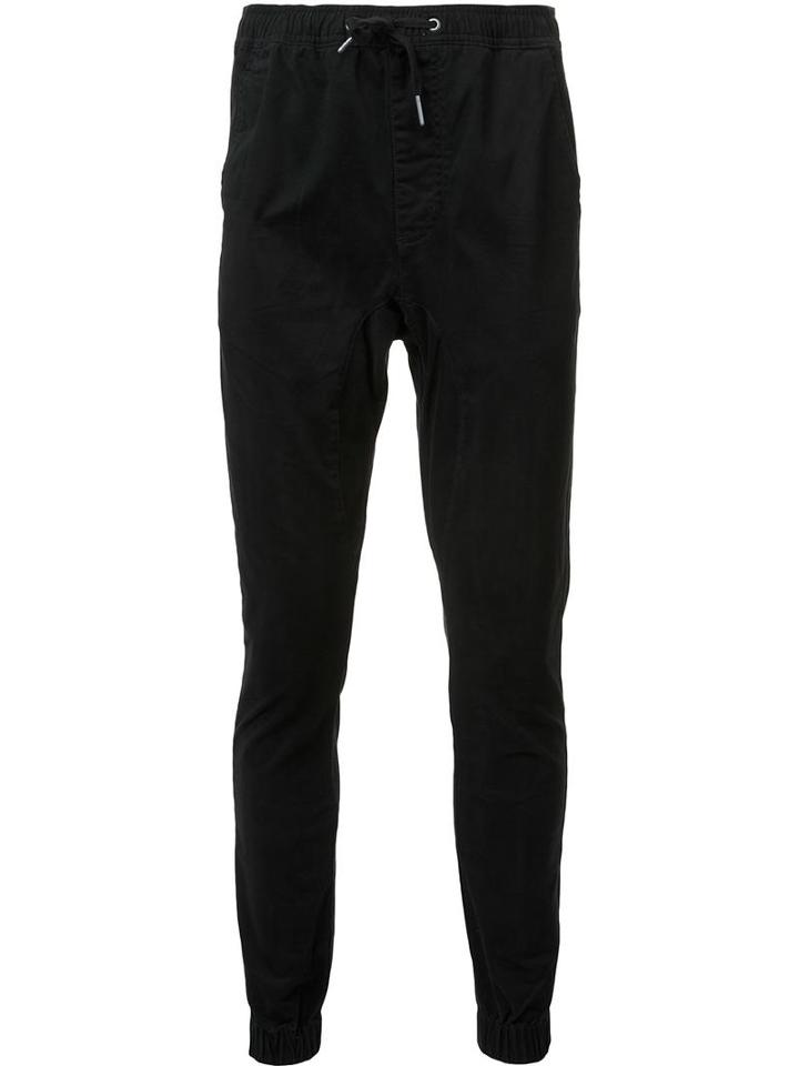 Zanerobe 'sureshot' Jogging Trousers, Men's, Size: 30, Black, Cotton/spandex/elastane