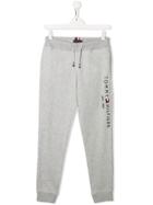 Tommy Hilfiger Teen Logo Print Joggers - Grey