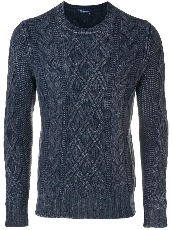 Drumohr Knit Jumper - Blue