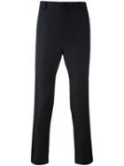 Sacai Frayed Edge Trousers, Men's, Size: 2, Blue, Nylon/polyester/cupro/wool