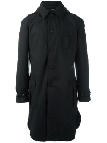 Norwegian Rain 'the Pilot Plus' Coat, Men's, Size: Medium, Black, Recycled Polyester/polyester/viscose/cashmere
