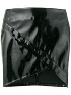 Rta Wrap-effect Skirt - Black