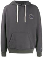 Champion Logo Patch Hoodie - Grey