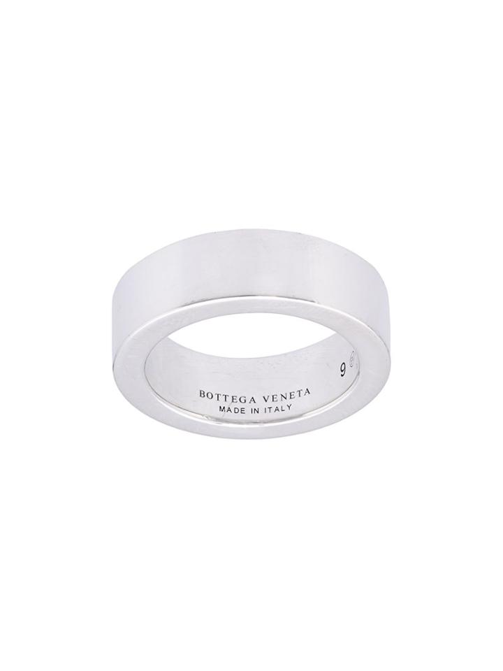 Bottega Veneta Band Ring - Silver