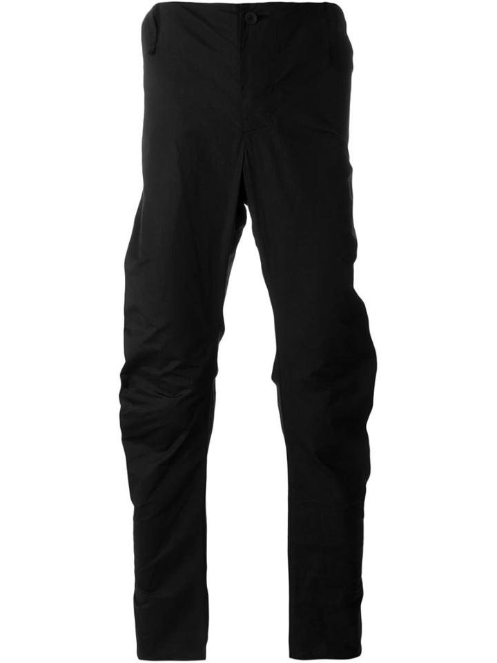 Lost & Found Ria Dunn Tapered Trousers, Men's, Size: Medium, Black, Cotton/polyamide/resin