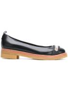 Lanvin Link Chain Ballerina Shoes - Black
