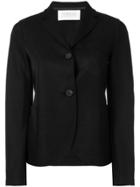 Harris Wharf London Short Boyfriend Blazer - Black