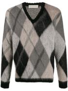 Paura Geometric-print Jumper - Black