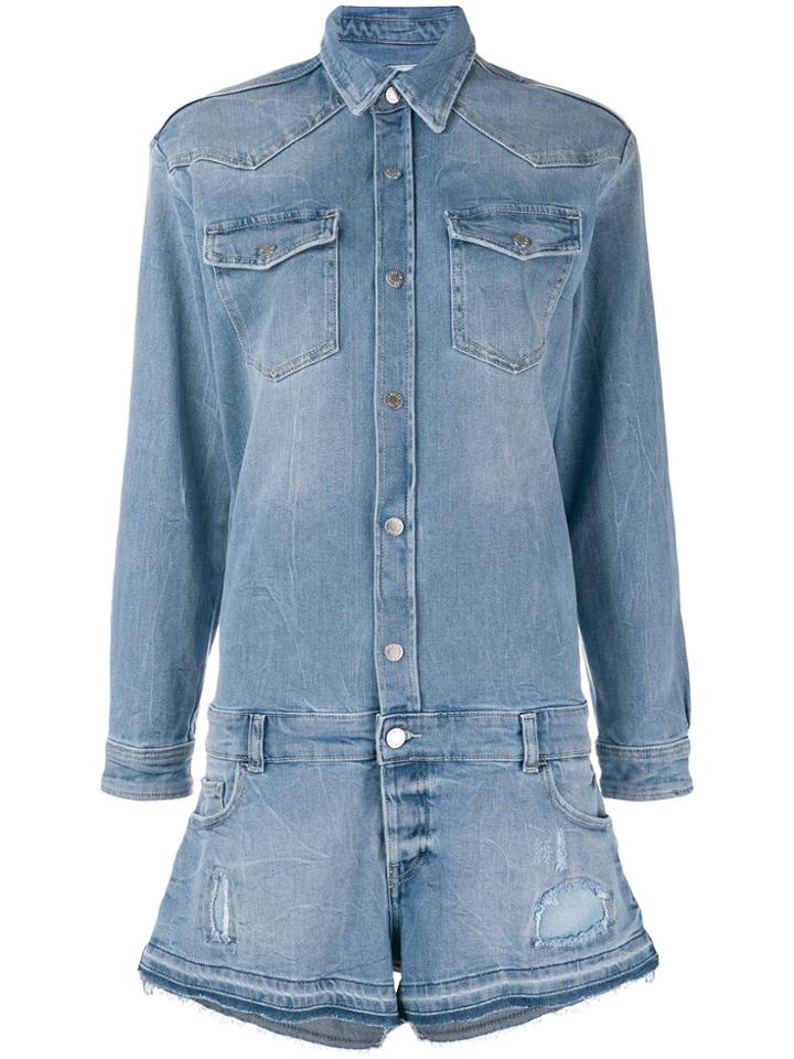 Zadig & Voltaire Coxi Playsuit - Blue