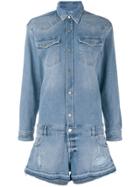 Zadig & Voltaire Coxi Playsuit - Blue