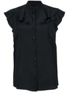 Givenchy Frill-trim Blouse - Black