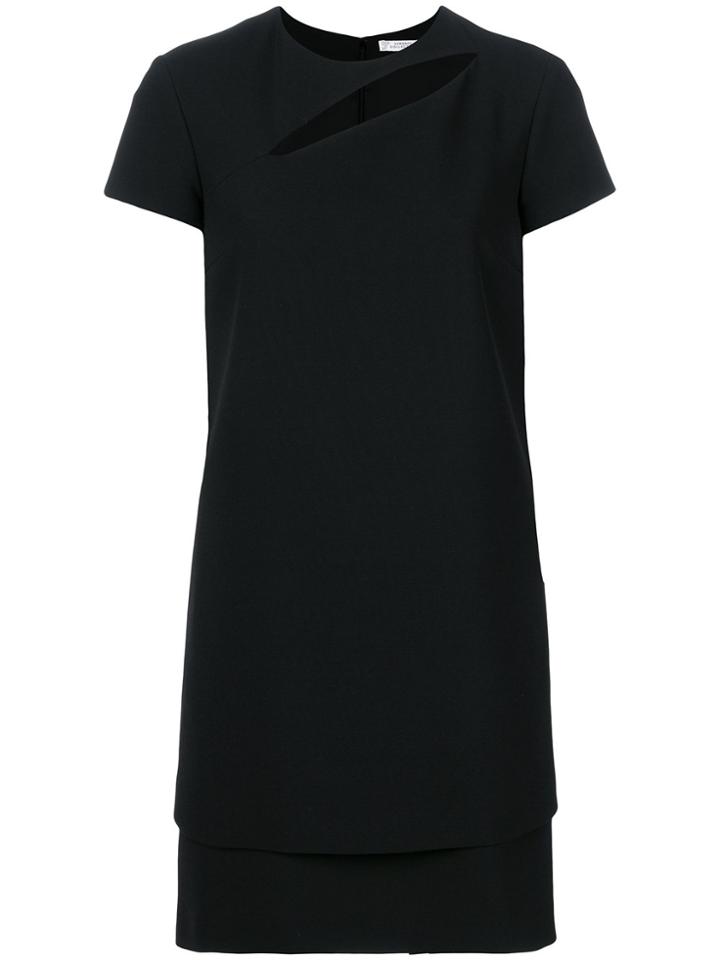 Versace Collection Cut-out Detail Dress - Black