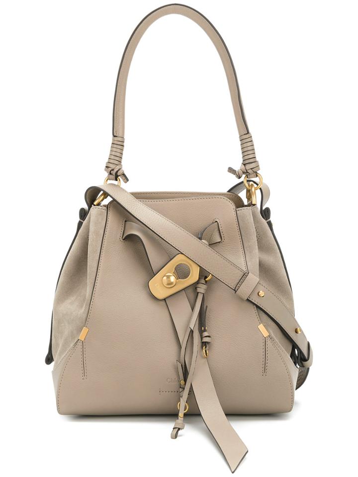 Chloé Large Owen Bucket Bag - Nude & Neutrals
