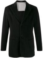 Giorgio Armani Pre-owned 1990s Peaked Lapels Blazer - Black
