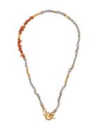 Gas Bijoux Mixed Stones Necklace - Gold