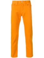 Band Of Outsiders Straight Leg Chinos - Yellow & Orange