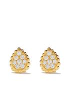Boucheron Serpent Bohème Diamonds Teardrop Stud Earrings - Yg