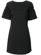 Armani Exchange Flared Sleeve Dress - Black