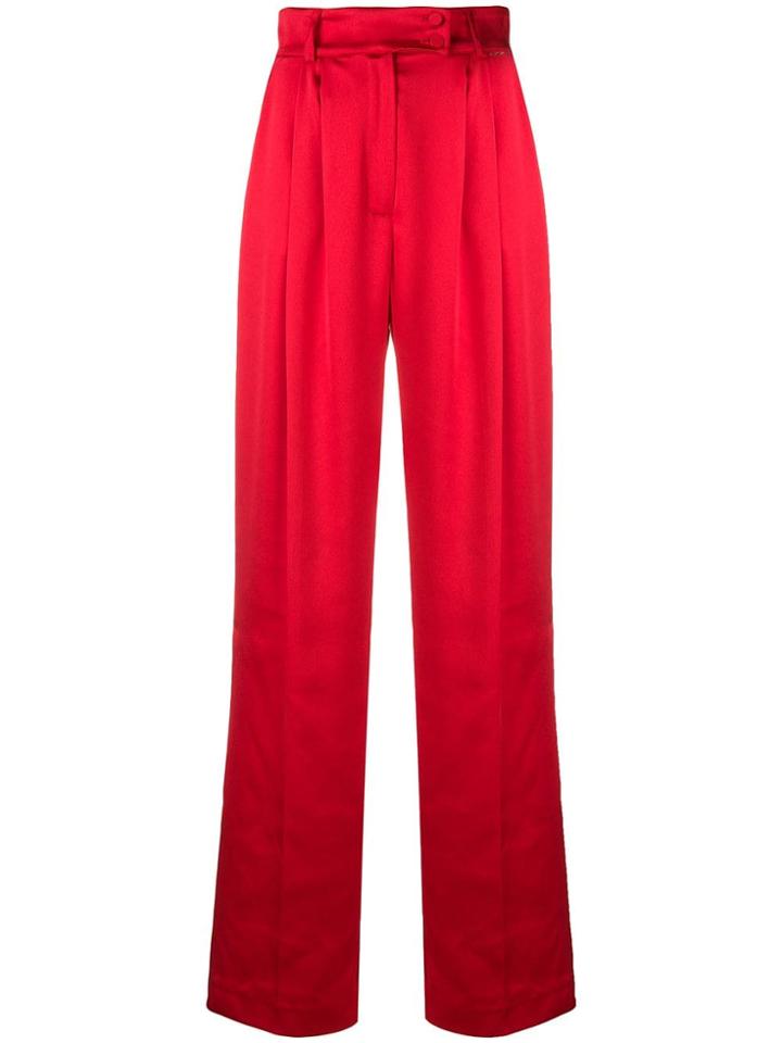 Styland Wide Leg Tailored Trousers