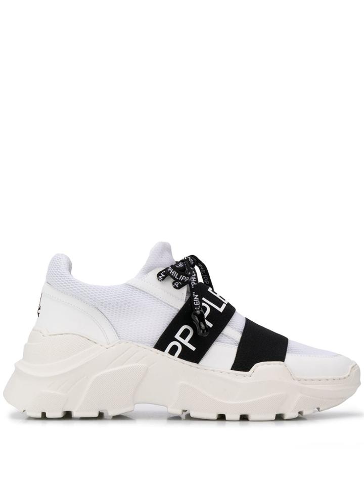 Philipp Plein Chunky Slip-on Sneakers - White