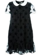 Saint Laurent Star Motif Babydoll Dress
