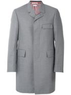 Thom Browne Concealed Placket Coat - Grey