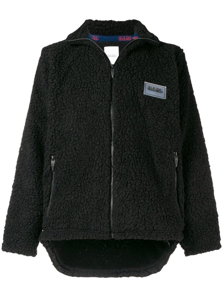 Napa By Martine Rose Shearling Zipped Jacket - Black