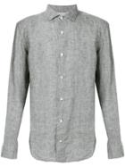 Eleventy Mélange Relaxed Shirt - Grey