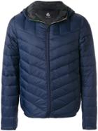 Ps By Paul Smith Hooded Padded Jacket - Blue