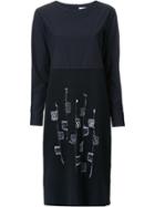 Jimi Roos Black Knitted Dress