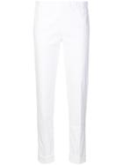 P.a.r.o.s.h. Slim Fit Trousers - White
